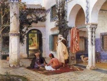 Arab or Arabic people and life. Orientalism oil paintings  339, unknow artist